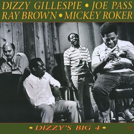 Диззи Гиллеспи,Джо Пасс,Рэй Браун,Микей Рокер Dizzy Gillespie, Joe Pass, Ray Brown, Mickey Roker. Dizzy