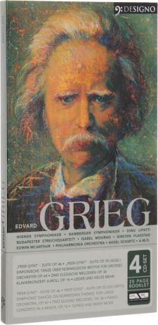 Изабель Морао Edvard Grieg. Edvard Grieg (4 CD)