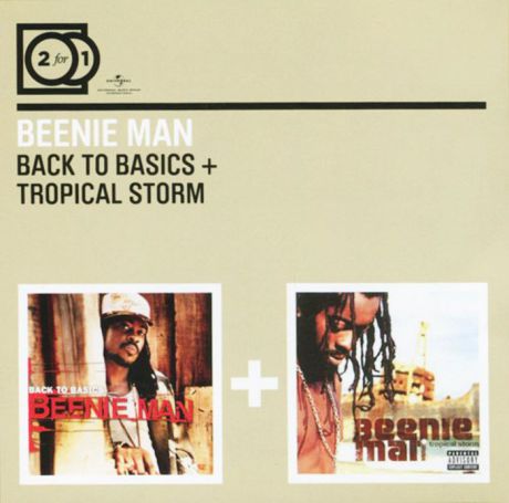 Бини Мэн Beenie Man. Back To Basics + Tropical Storm (2 CD)