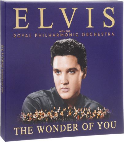 Элвис Пресли,The Royal Philharmonic Orchestra Elvis Presley With The Royal Philharmonic Orchestra. The Wonder Of You (2 LP + CD)