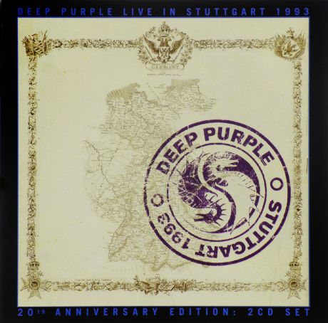 "Deep Purple" Deep Purple. Live In Stuttgart 1993. 20th Anniversary Edition (2 CD)
