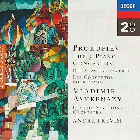 Владимир Ашкенази Vladimir Ashkenazy. Prokofiev. The Piano Concertos (2 CD)