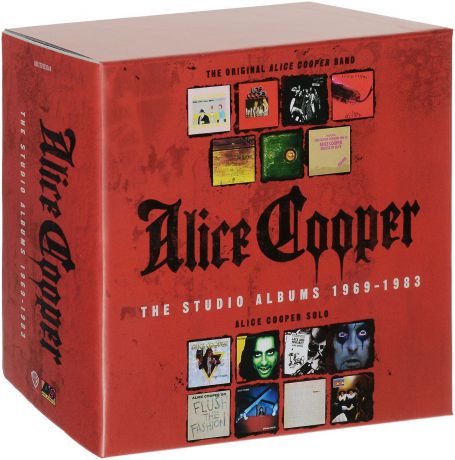 Элис Купер Alice Cooper. The Studio Albums 1969-1983 (15 CD)