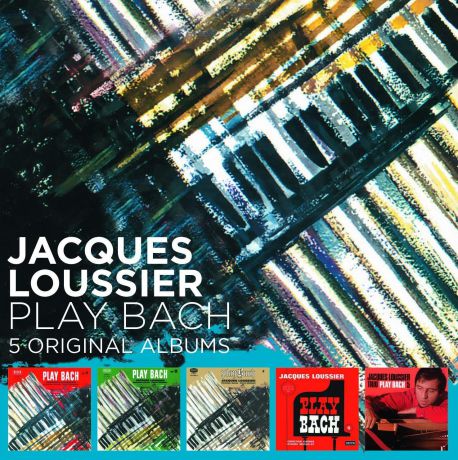 Жак Лусье Jacques Loussier. 5 Original Albums (5 CD)