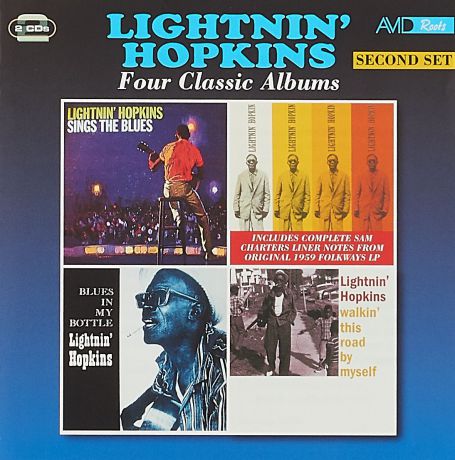 Лайтнин Хопкинс Lightnin' Hopkins. Four Classic Album (2 CD)