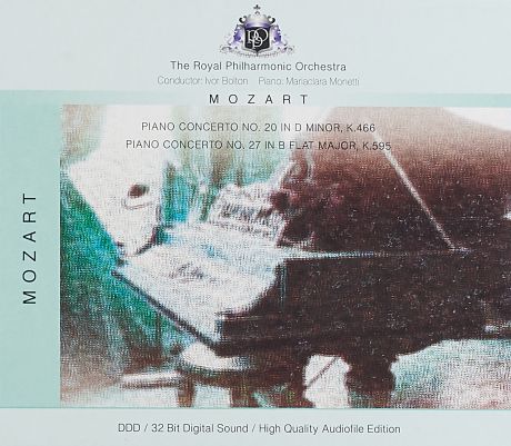 The Royal Philharmonic Orchestra The Royal Philharmonic Orchestra. Mozart. Piano Concertos No.20, 27