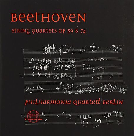 Людвиг Ван Бетховен Ludwig Van Beethoven. String Quartets op.59 &74 (2 CD)