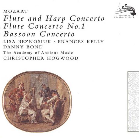 Christopher Hogwood. Mozart: Flute & Harp Concerto; Flute Concerto No.1