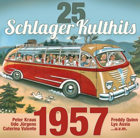 Various Artists. 25 Schlager Kulthits: 1957