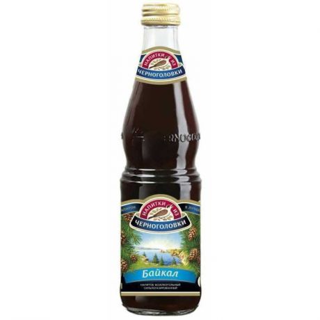 Газированный напиток Напитки из Черноголовки Байкал (стекло), 0,5л (упаковка 12шт)