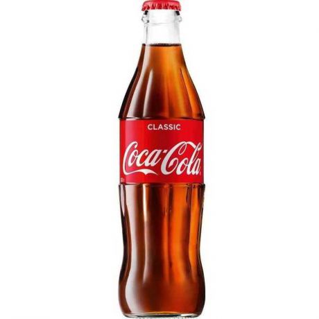 Напиток COCA-COLA газированный стекло (упаковка 12 штук), 0,33л