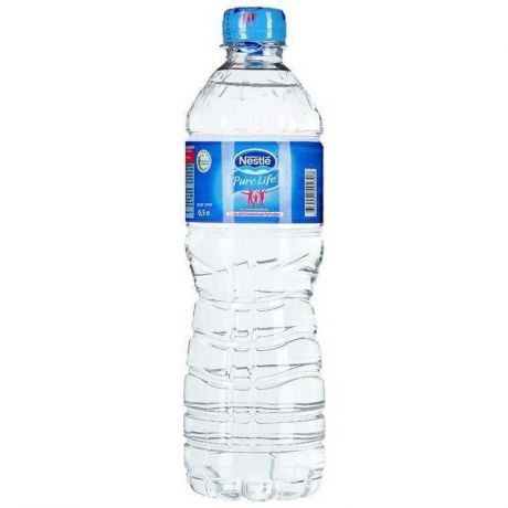 Вода Nestle Pure Life питьевая артезианская негазированная, 0,5л (упаковка 12шт)