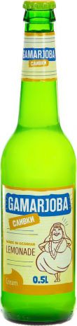 Газированный напиток Gamarjoba Лимонад сливки, 500 мл