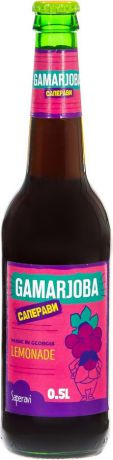 Газированный напиток Gamarjoba Лимонад саперави, 500 мл