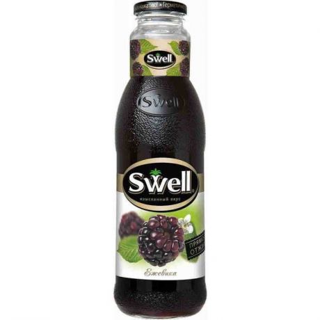 Напиток сокосодержащий Swell L2665, Ежевика, 750