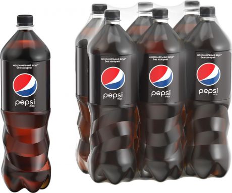 Газированный напиток Pepsi Max, 6 шт по 1,5 л