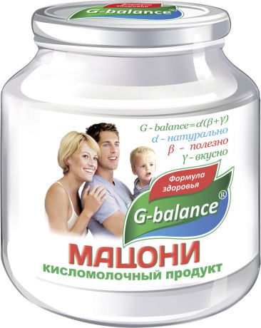 Продукт кисломолочный G-Balance Мацони, 1,5%, 500 г