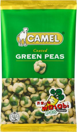 Camel Жареный зеленый горошек в муке и масле с васаби, 40 г