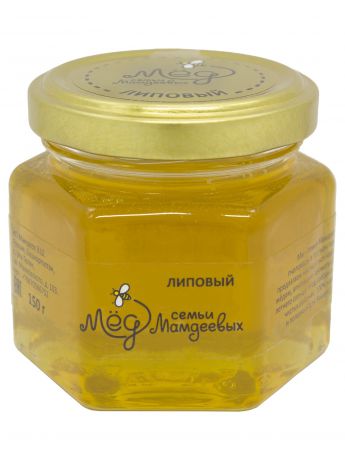 Башкирский липовый мед, 150 г