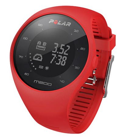 Спортивные часы Polar M200 красный M/L