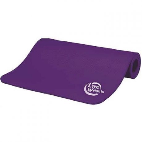 Коврик для йоги и фитнеса Lite Weights , цвет: фиолетовый, 180 х 61 х 1 см. 5420LW