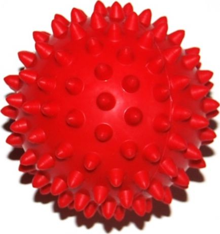 Мяч медицинский массажный Palmon 1020, 9см. Красный