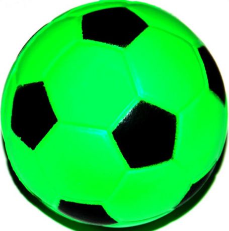 Мяч мини для развития моторики, реакции, метания и жонглирования Palmon SBAT631-3, 7,5см, ПВХ. Дизайн: футбол