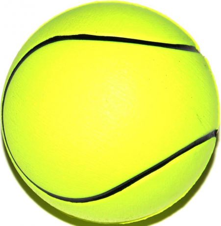 Мяч мини для развития моторики, реакции, метания и жонглирования Palmon SBAT631-1, 7,5см, ПВХ. Дизайн: теннис