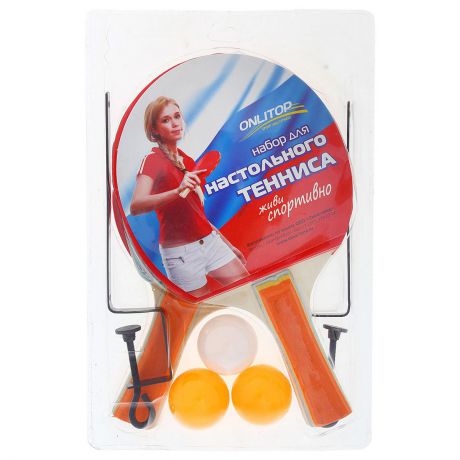 Набор для настольного тенниса Onlitop Россия, 488308, 6 предметов