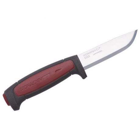 Нож разделочный Morakniv Pro C - Черный/Бордовый (12243)