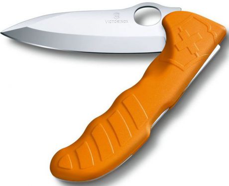 Нож туристический Victorinox "Hunter Pro", цвет: оранжевый, стальной, длина лезвия 10 см