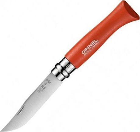 Нож Opinel №8 Trekking, R39111, красный, длина лезвия 8,5 см