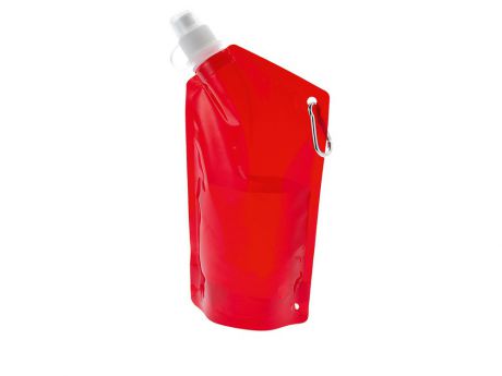 Складная бутылка для воды с карабином "Sabu"