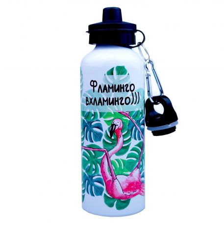 Бутылка Cute Cat "Фламинго"