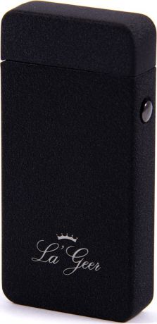 Зажигалка La Geer, электроимпульсная USB, 85412, черный, 1,5 х 4 х 7
