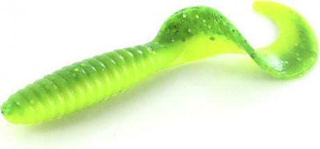 Приманка Yoshi Onyx Tickle Tail, D001, съедобная, 103388, 65 мм, 4 шт
