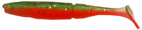 Приманка рыболовная Siweida Swim Shad, 69879, зеленый, красный (396), 88 мм, 6,1 г, 6 шт