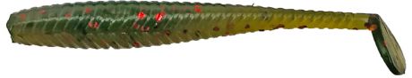 Приманка рыболовная Siweida Slim Shad, 69927, темно-зеленый (189), 75 мм, 2,4 г, 7 шт