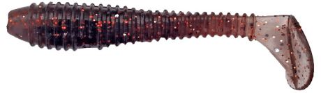 Приманка рыболовная Siweida Ribbed Shad, 69969, бордовый (192), 75 мм, 3,7 г, 7 шт