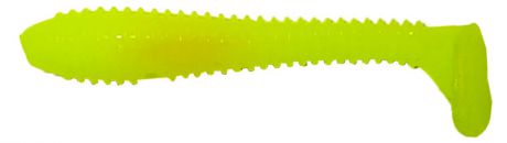 Приманка рыболовная Siweida Ribbed Shad, 69967, светло-зеленый (165), 75 мм, 3,7 г, 7 шт