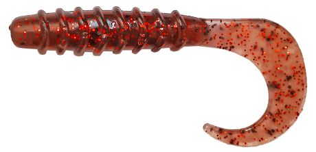 Приманка рыболовная Siweida Lucky Tail Grub, 70010, бордовый (192), 75 мм, 3,9 г, 7 шт