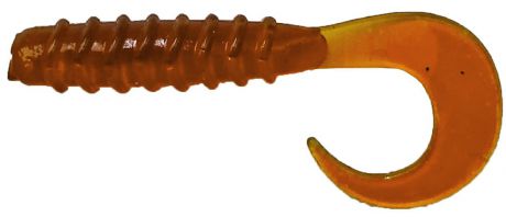 Приманка рыболовная Siweida Lucky Tail Grub, 69998, светло-коричневый (143), 60 мм, 1,4 г, 8 шт