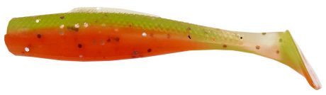 Приманка рыболовная Siweida Fighter Shad, 69896, зеленый, оранжевый (358), 75 мм, 6,1 г, 7 шт