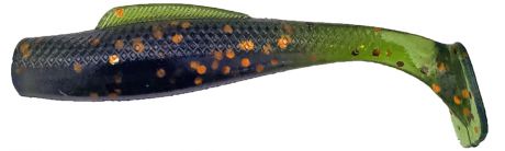 Приманка рыболовная Siweida Fighter Shad, 69891, зеленый, оранжевый (189), 75 мм, 6,1 г, 7 шт