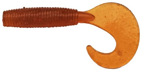 Приманка рыболовная Siweida Fat Tail Grub, 70024, светло-коричневый (143), 75 мм, 4,5 г, 7 шт