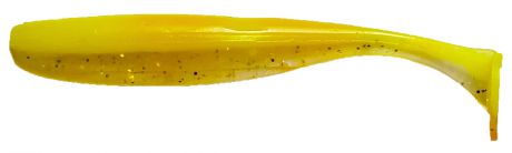 Приманка рыболовная Siweida Crazy Shad, 69911, желтый (203), 75 мм, 2,6 г, 7 шт