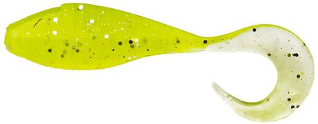 Приманка рыболовная Siweida Assassin Tail Grub, 70057, светло-зеленый (195), 75 мм, 4,7 г, 6 шт
