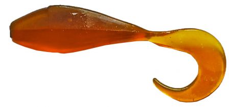 Приманка рыболовная Siweida Assassin Tail Grub, 70046, оранжевый (143), 65 мм, 3,3 г, 7 шт