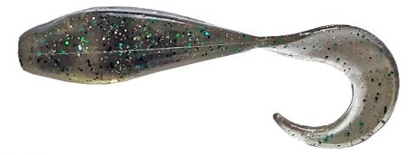 Приманка рыболовная Siweida Assassin Tail Grub, 70736, темно-серый (359), 50 мм, 1,6 г, 8 шт