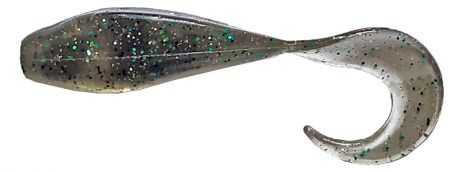 Приманка рыболовная Siweida Assassin Tail Grub, 70740, темно-серый (359), 75 мм, 4,7 г, 6 шт
